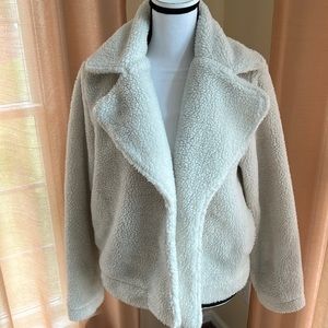 Women’s Banana Republic teddy coat size M